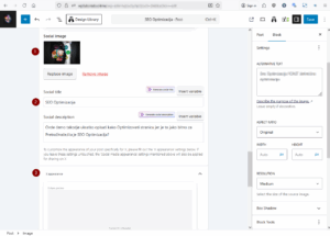 Social - podešavanje final